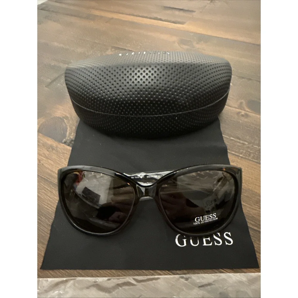 Guess GU7316 Butterfly Tortoise Gold Women's Sunglasses GU7316-TO1 W/ Case New